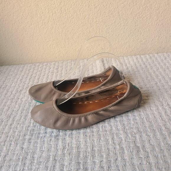 Tieks Shoes - Tieks Ballerina Brown Beige Flats Womans Size 8